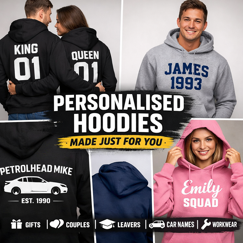 Personalised Hoodies