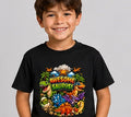 Kids Dinosaur Graphic T-Shirt | Colourful Dino Adventure Tee