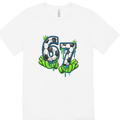 Kids Football Number 67 T-Shirt