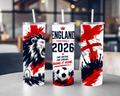 England Football 2026 Stainless Steel Tumbler