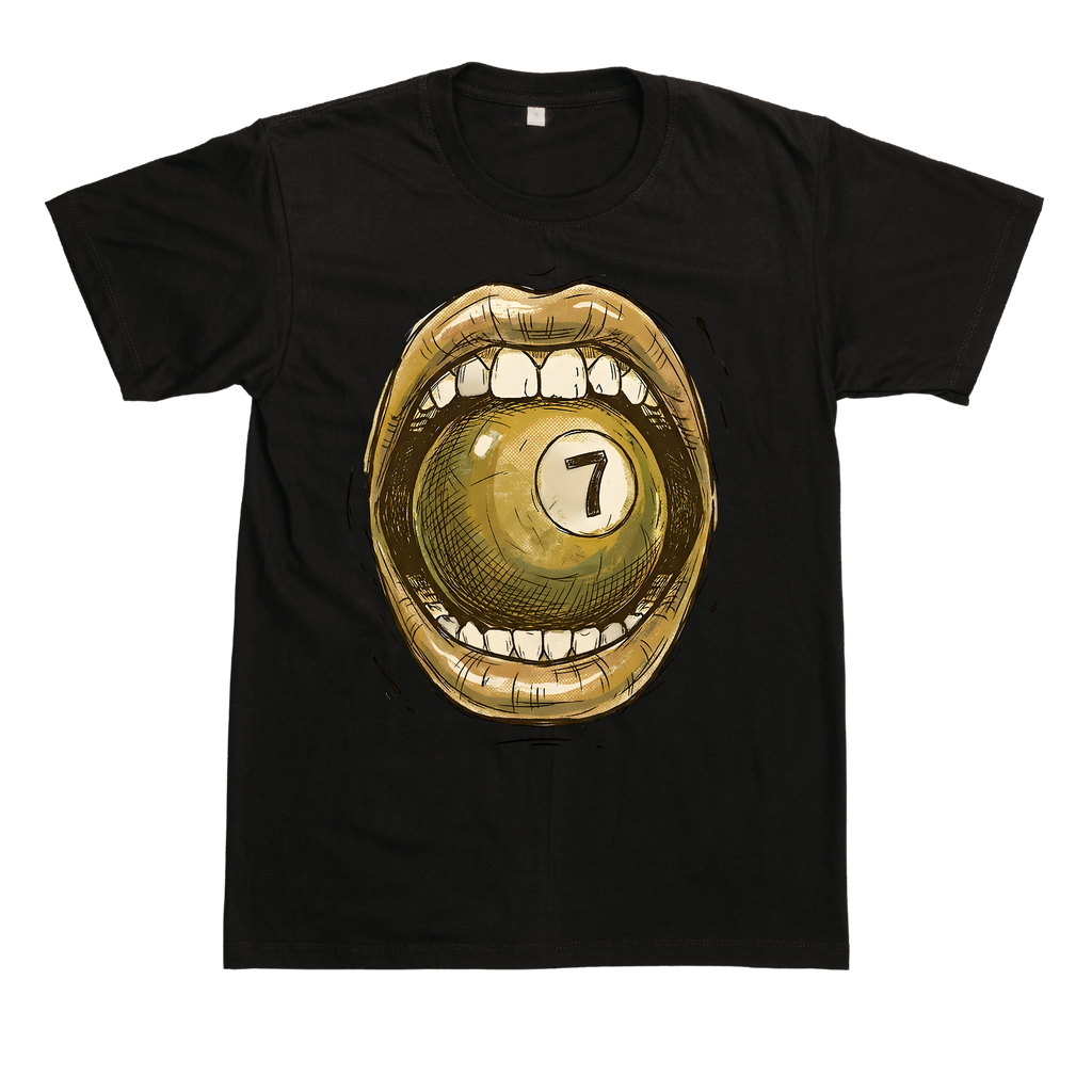 Lucky 7 Pool Ball T-Shirt