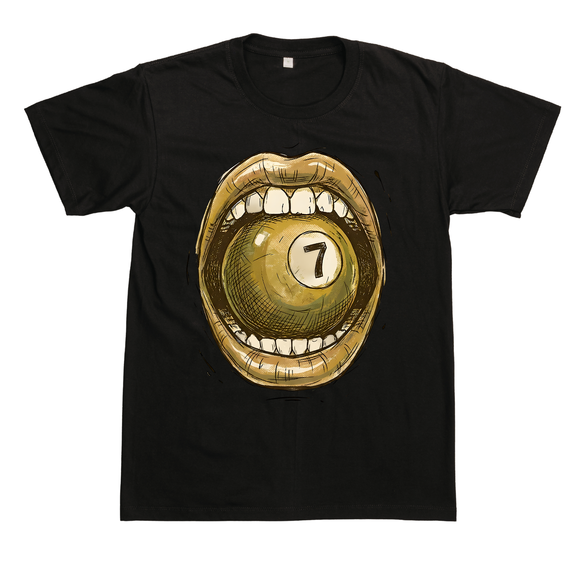 Lucky 7 Pool Ball T-Shirt