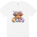 Highland Cow Easter T-Shirt
