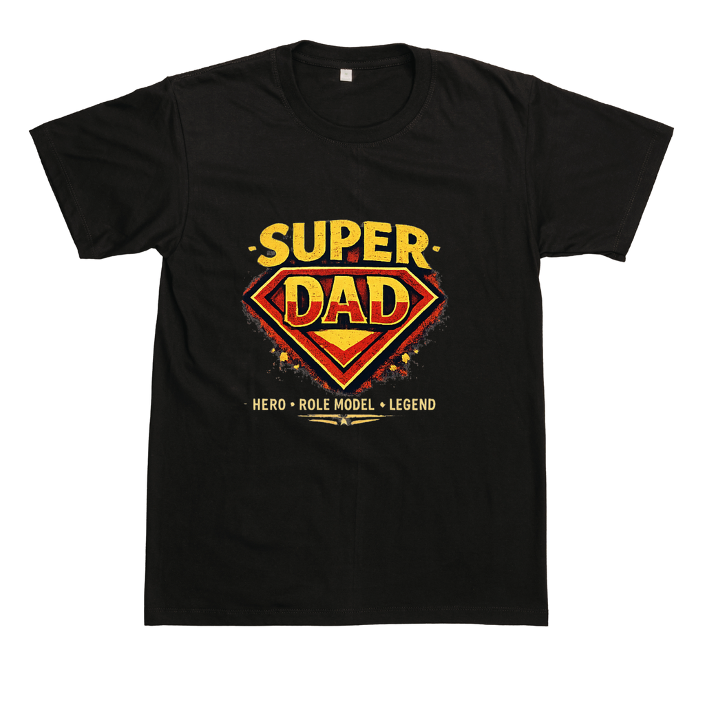 Super Dad Hero Inspired Father’s Day T-Shirt