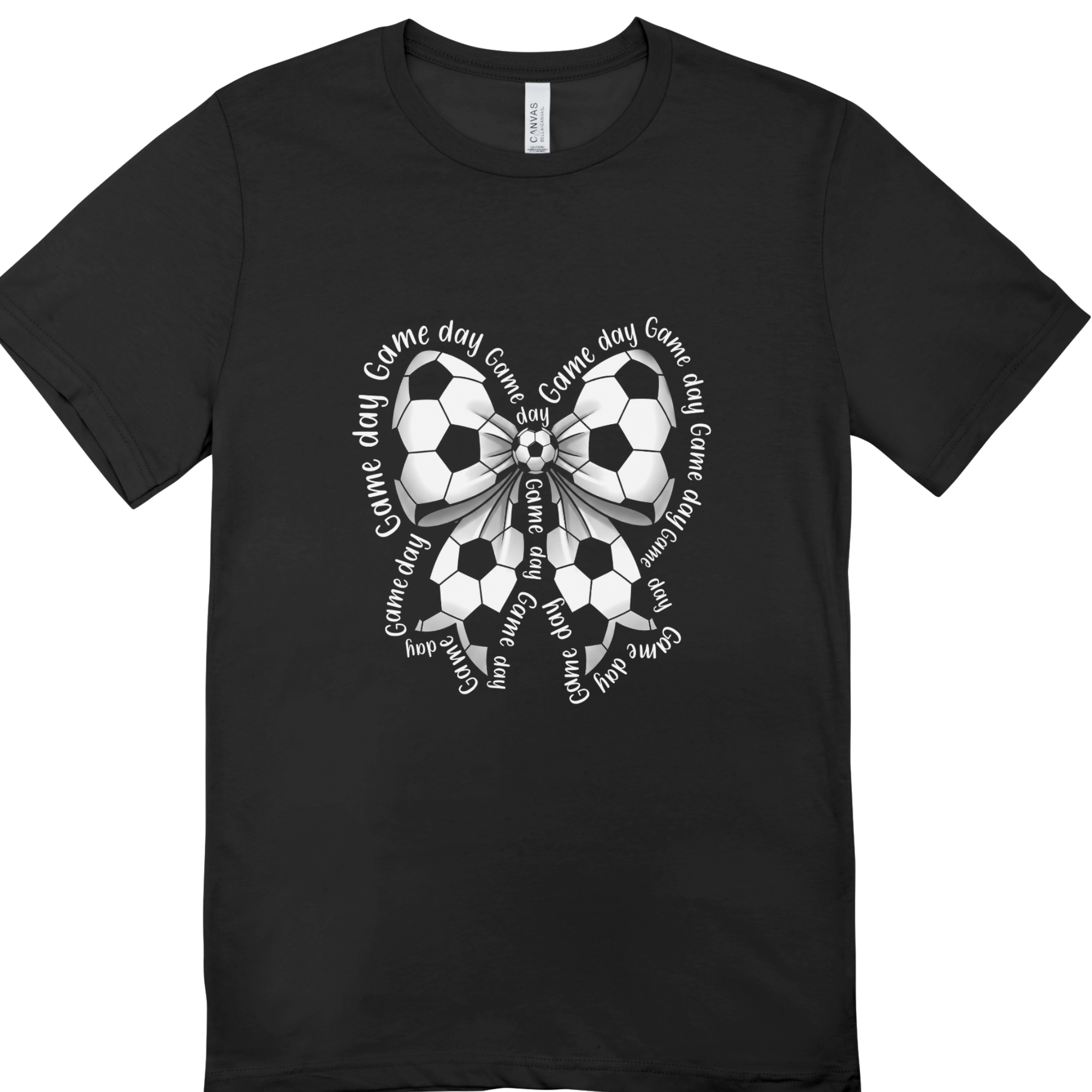 Football Game Day Bow T-Shirt