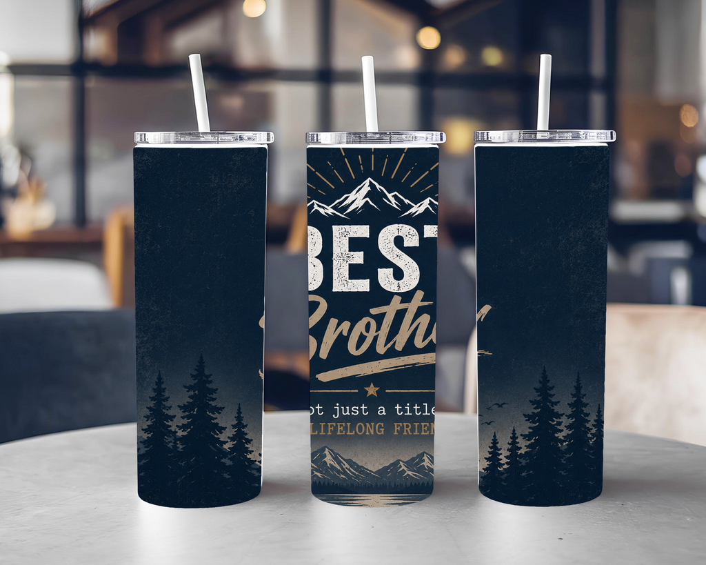 Best Brother Friend 20oz Stainless Steel Tumbler