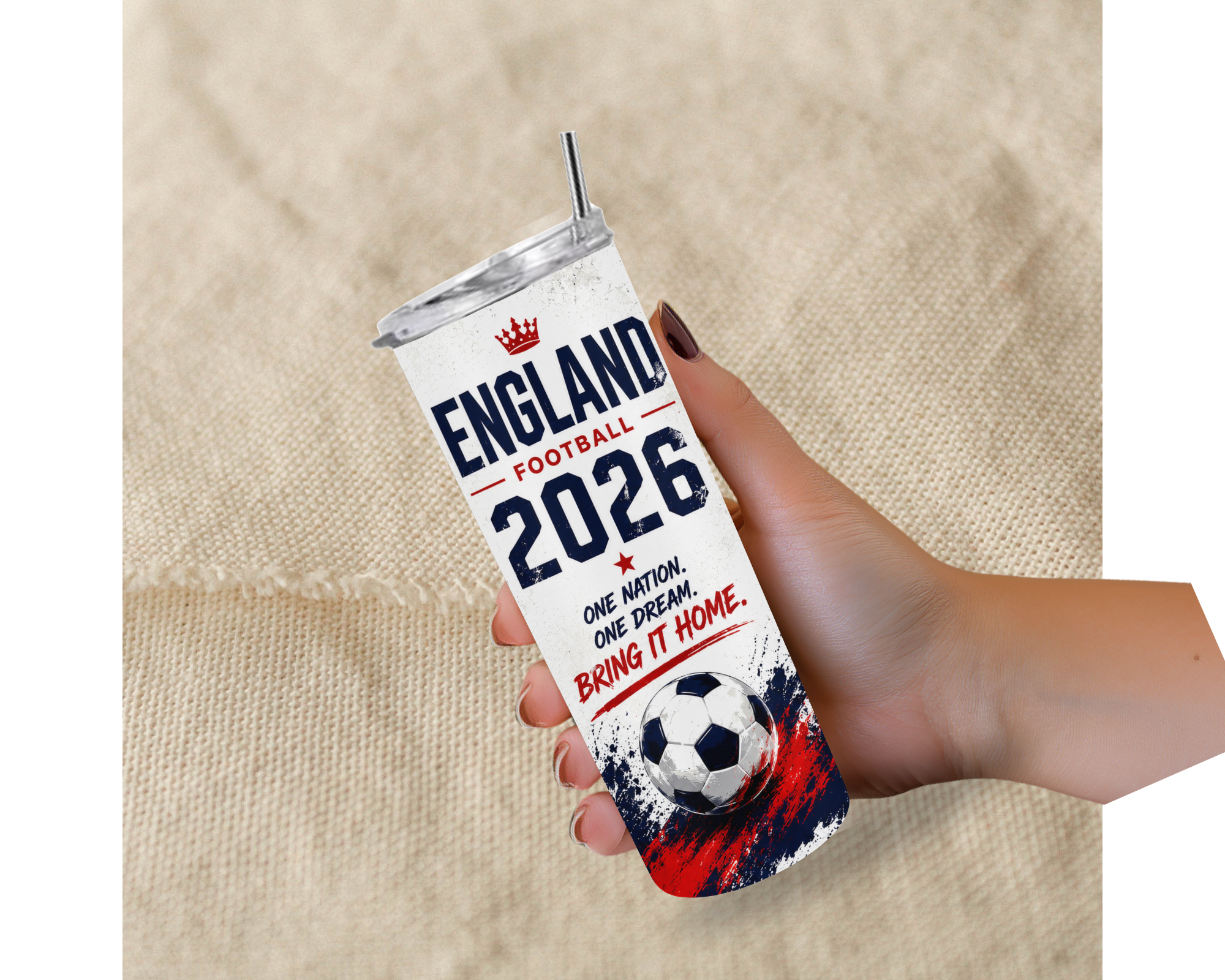 England Football 2026 Stainless Steel Tumbler