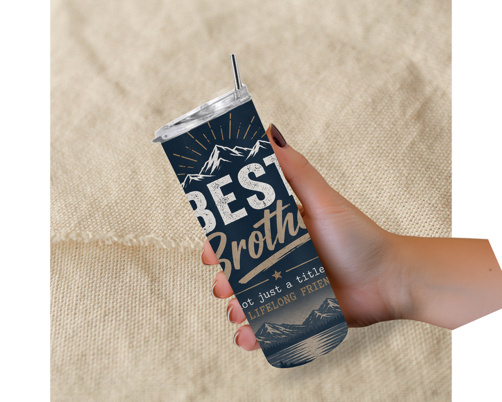 Best Brother Friend 20oz Stainless Steel Tumbler