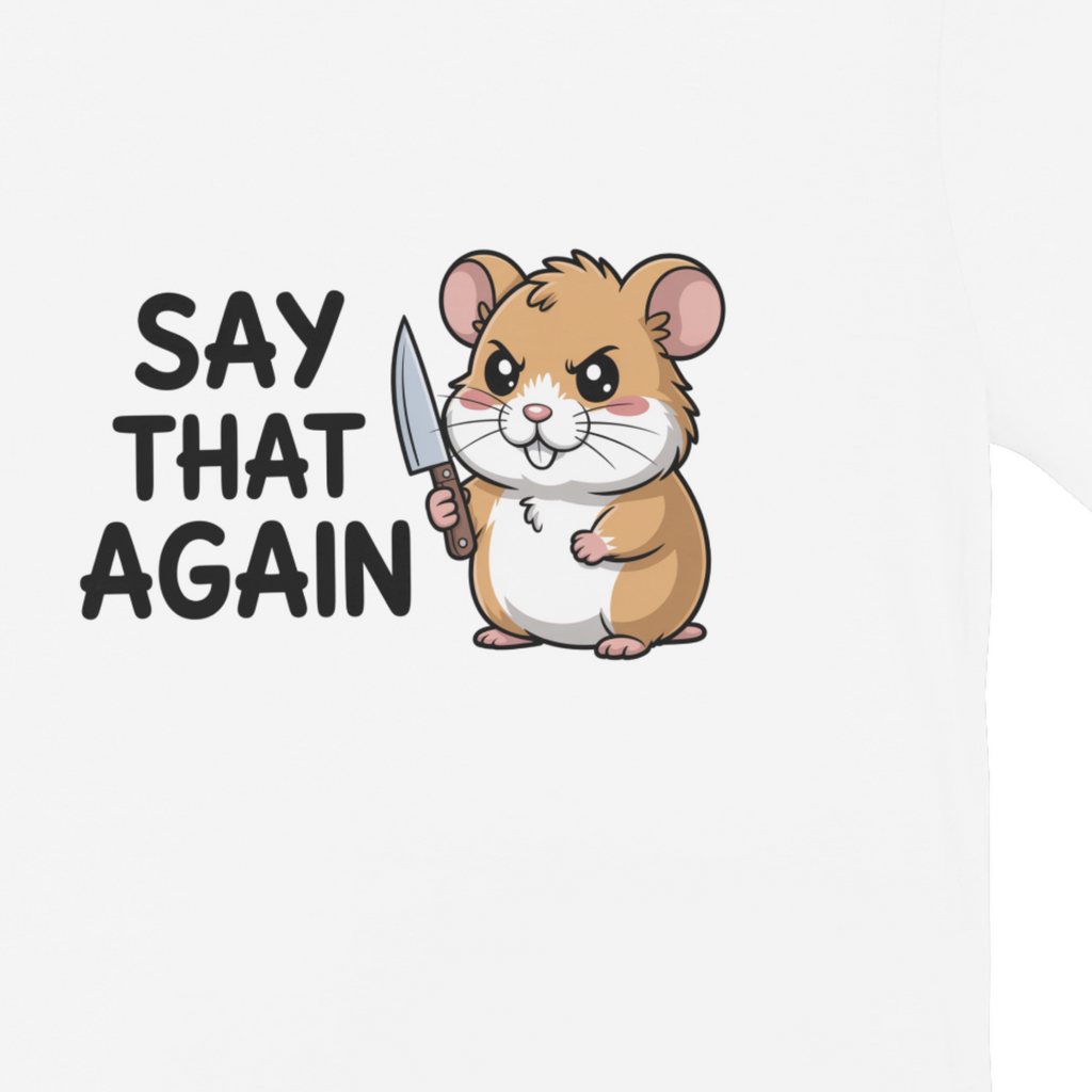 Say That Again Hamster T-Shirt