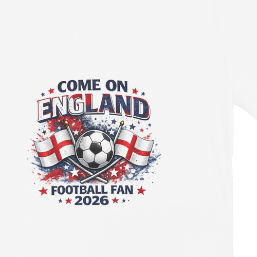 Adult Come On England Football Fan 2026 T-Shirt
