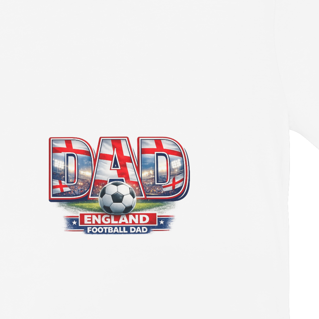 Dad England Football T-Shirt | Father's Day Gift