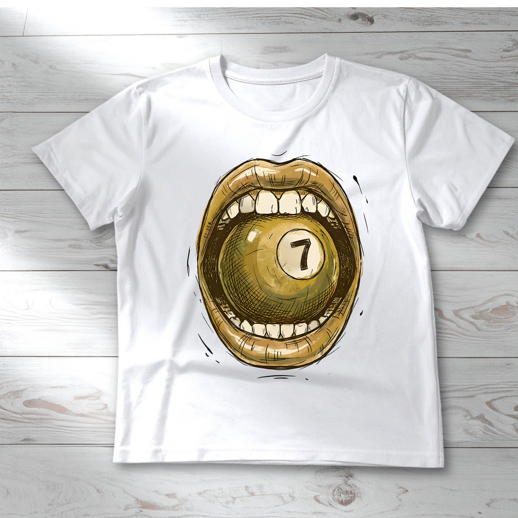 Lucky 7 Pool Ball T-Shirt