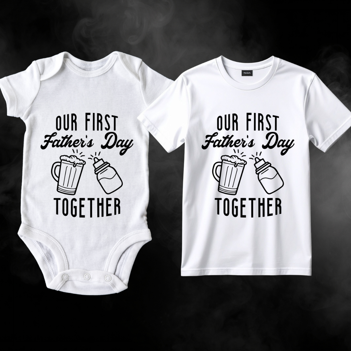 Our First Father’s Day Together Baby Grow & T-Shirt Bundle