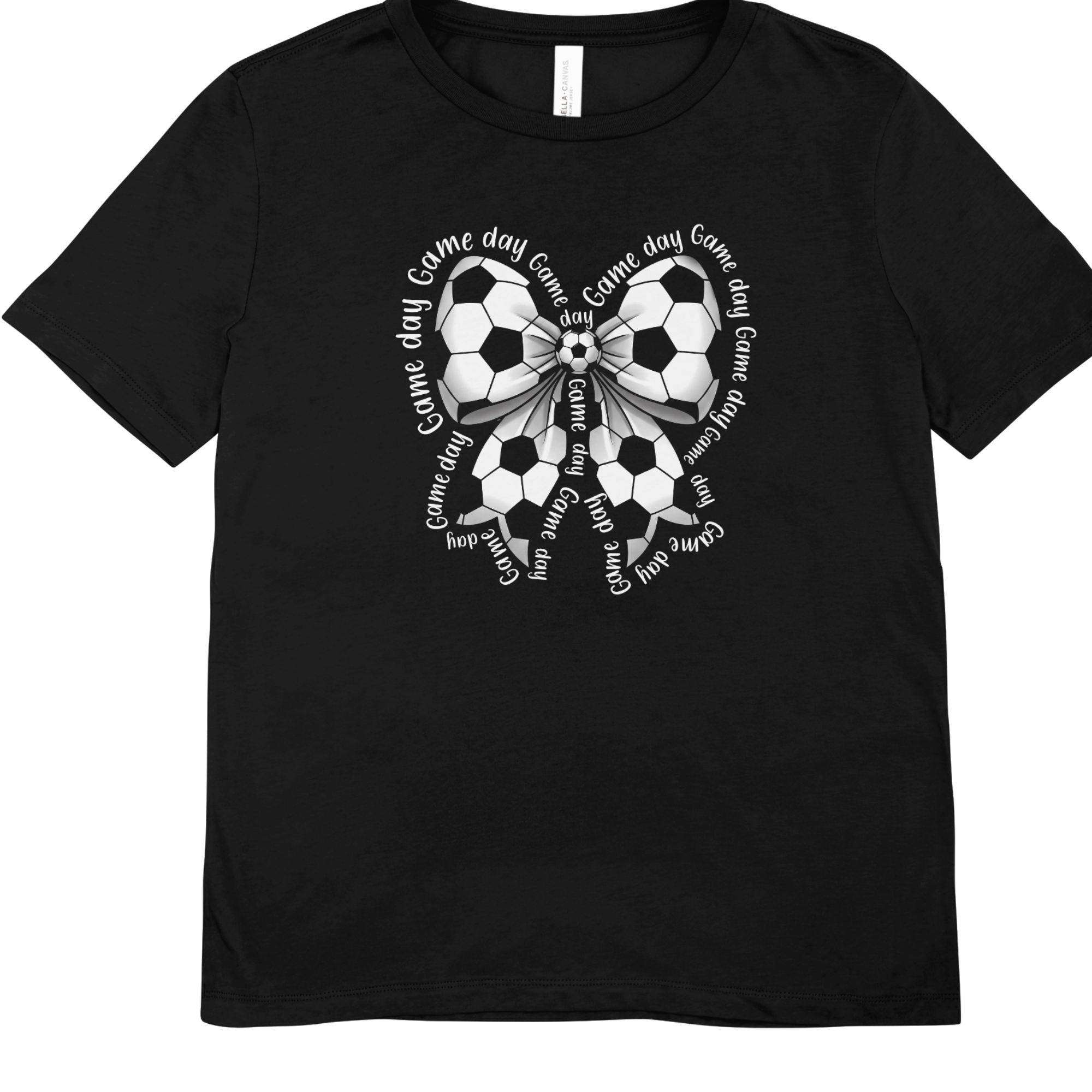 Football Game Day Bow T-Shirt