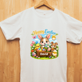 Personalised Happy Easter Bunny T-Shirt