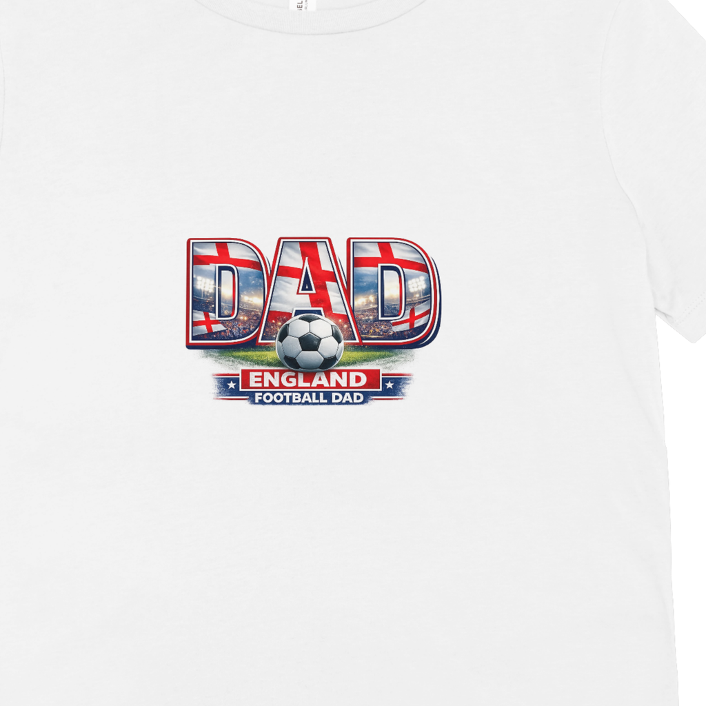 Dad England Football T-Shirt | Father's Day Gift