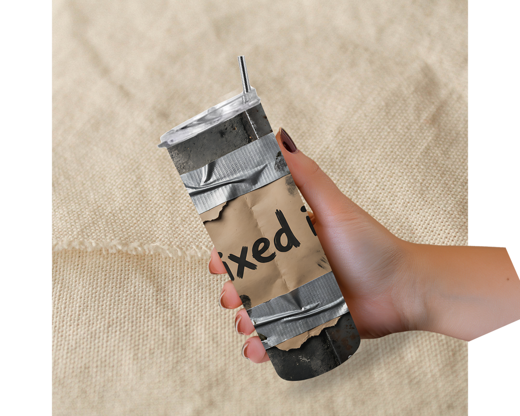 Fixed It 20oz Stainless Steel Tumbler