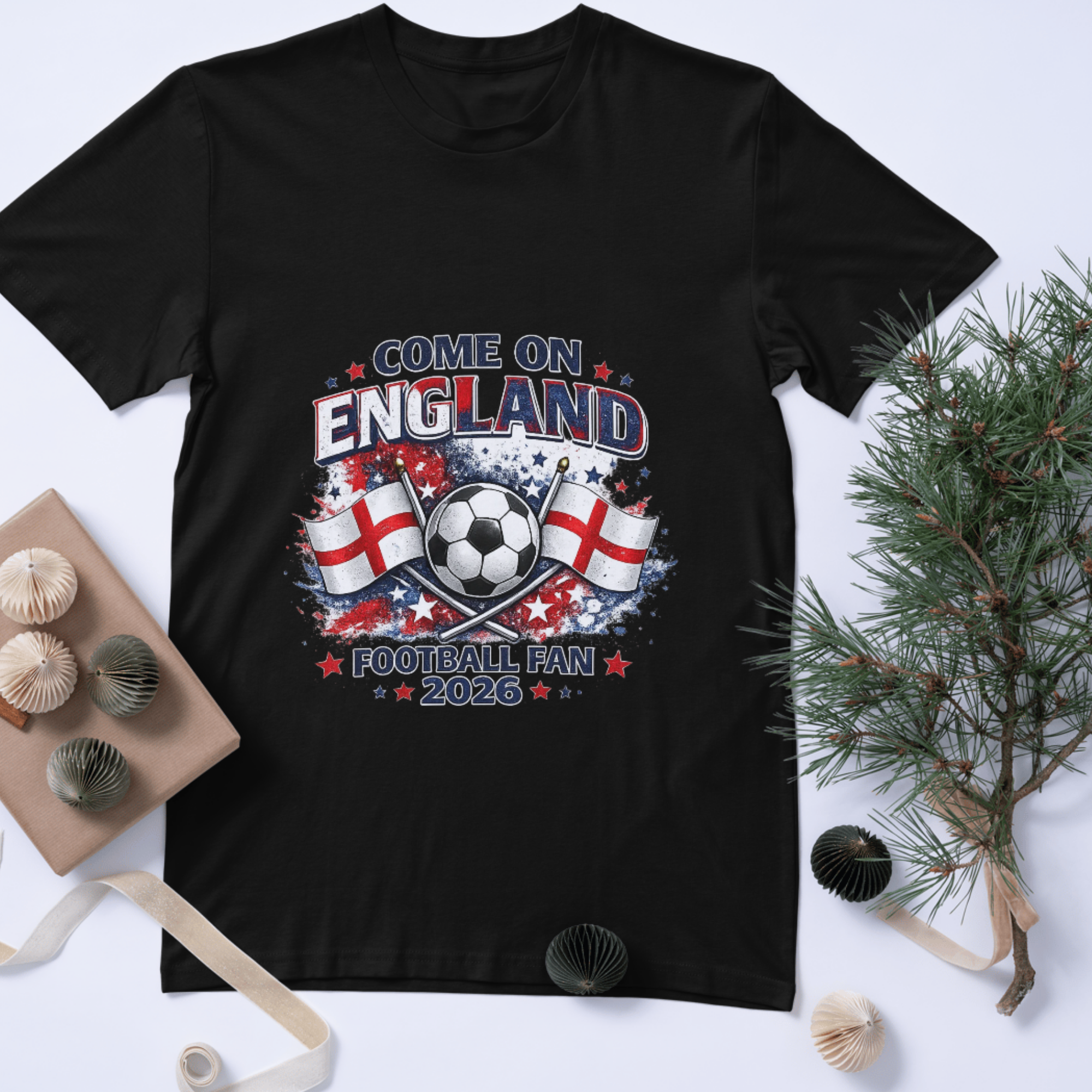 Kids Come On England Football Fan 2026 T-Shirt