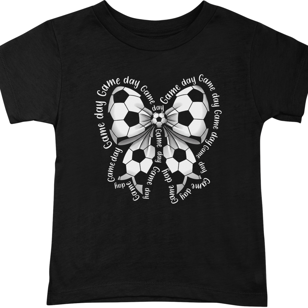 Football Game Day Bow T-Shirt