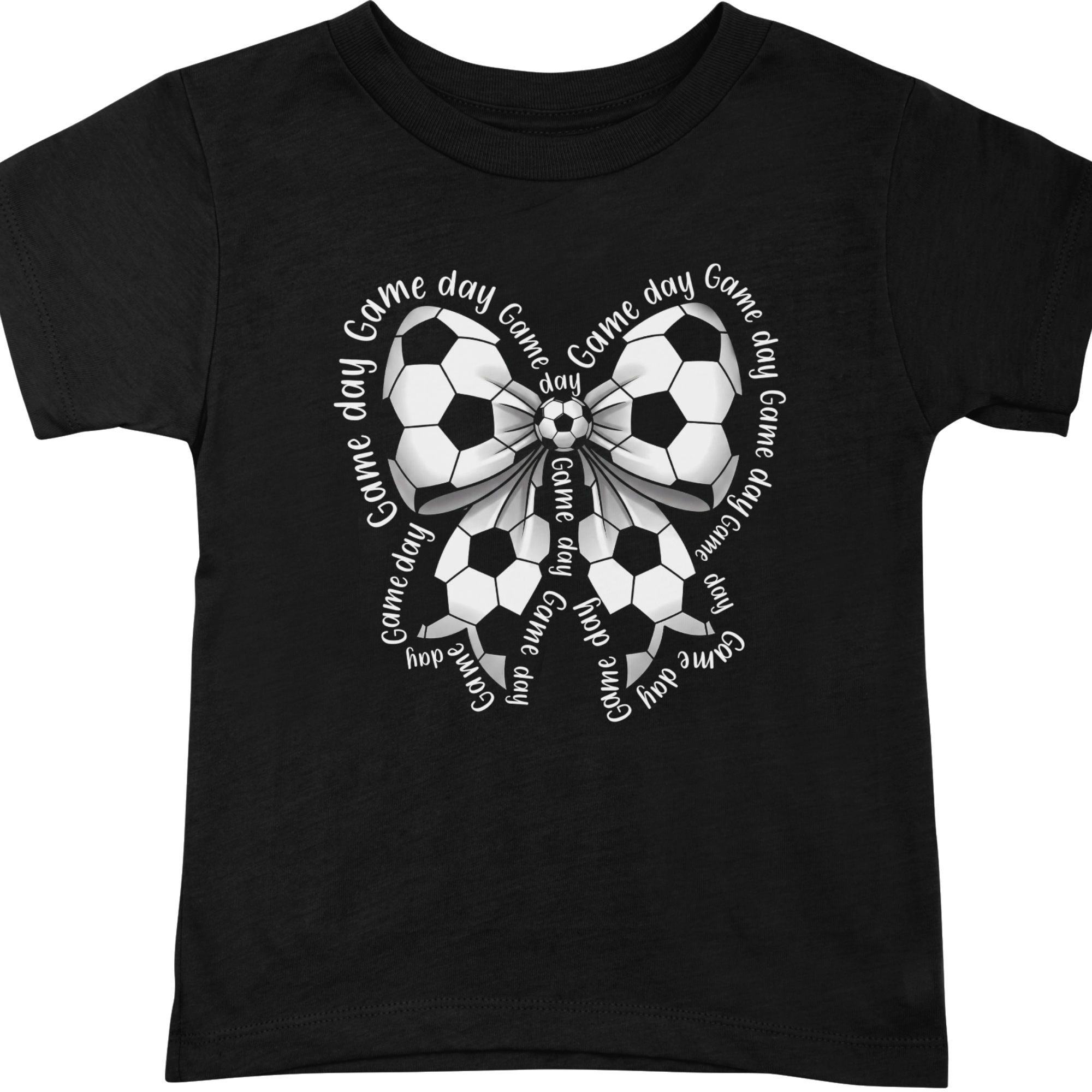 Football Game Day Bow T-Shirt