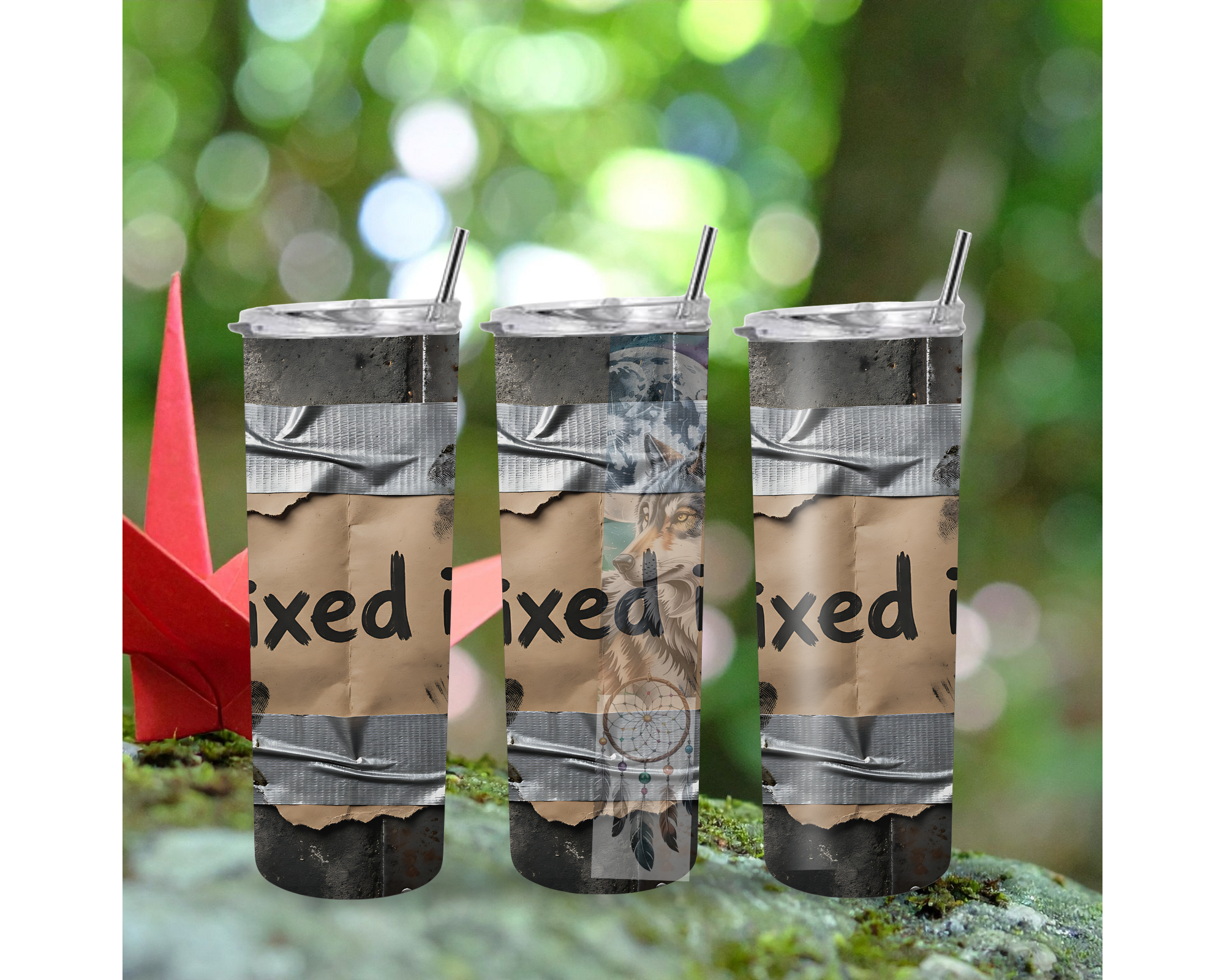 Fixed It 20oz Stainless Steel Tumbler