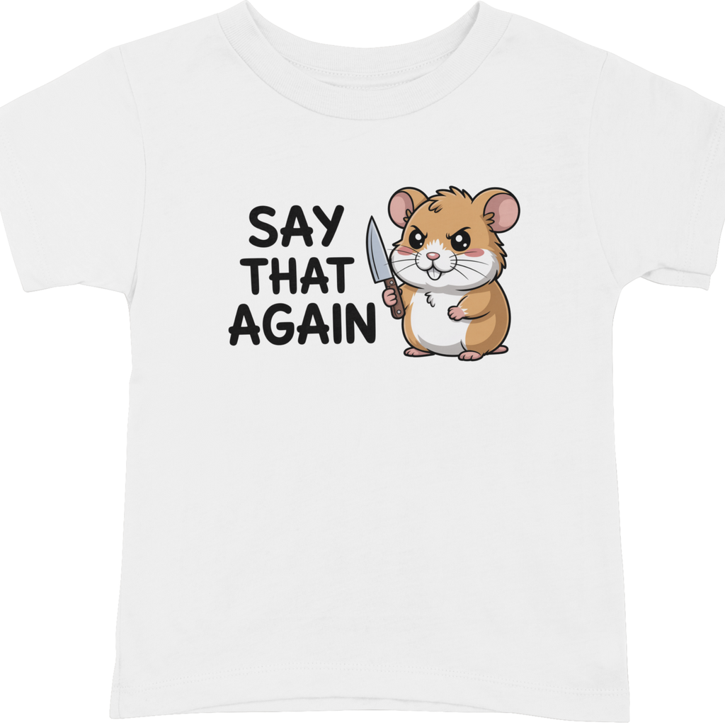 Say That Again Hamster T-Shirt