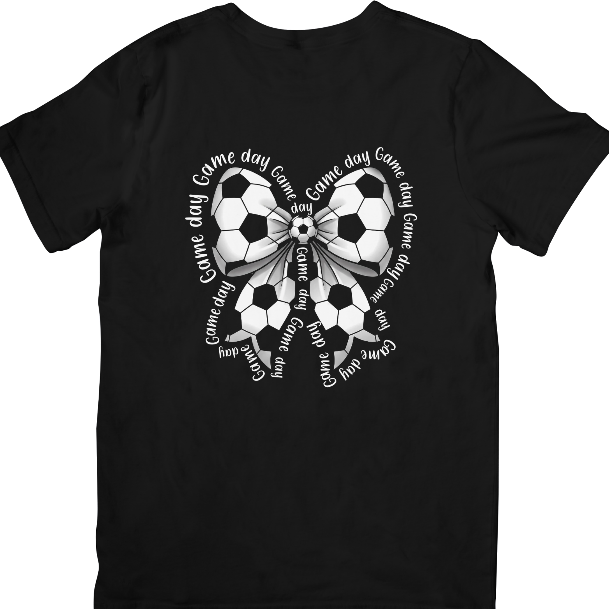 Football Game Day Bow T-Shirt
