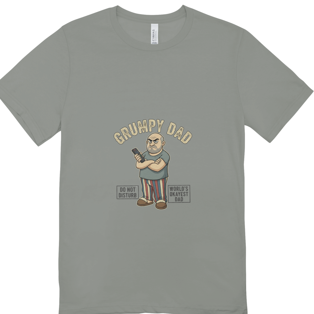 Grumpy Dad T-Shirt | Do Not Disturb | World's Okayest Dad