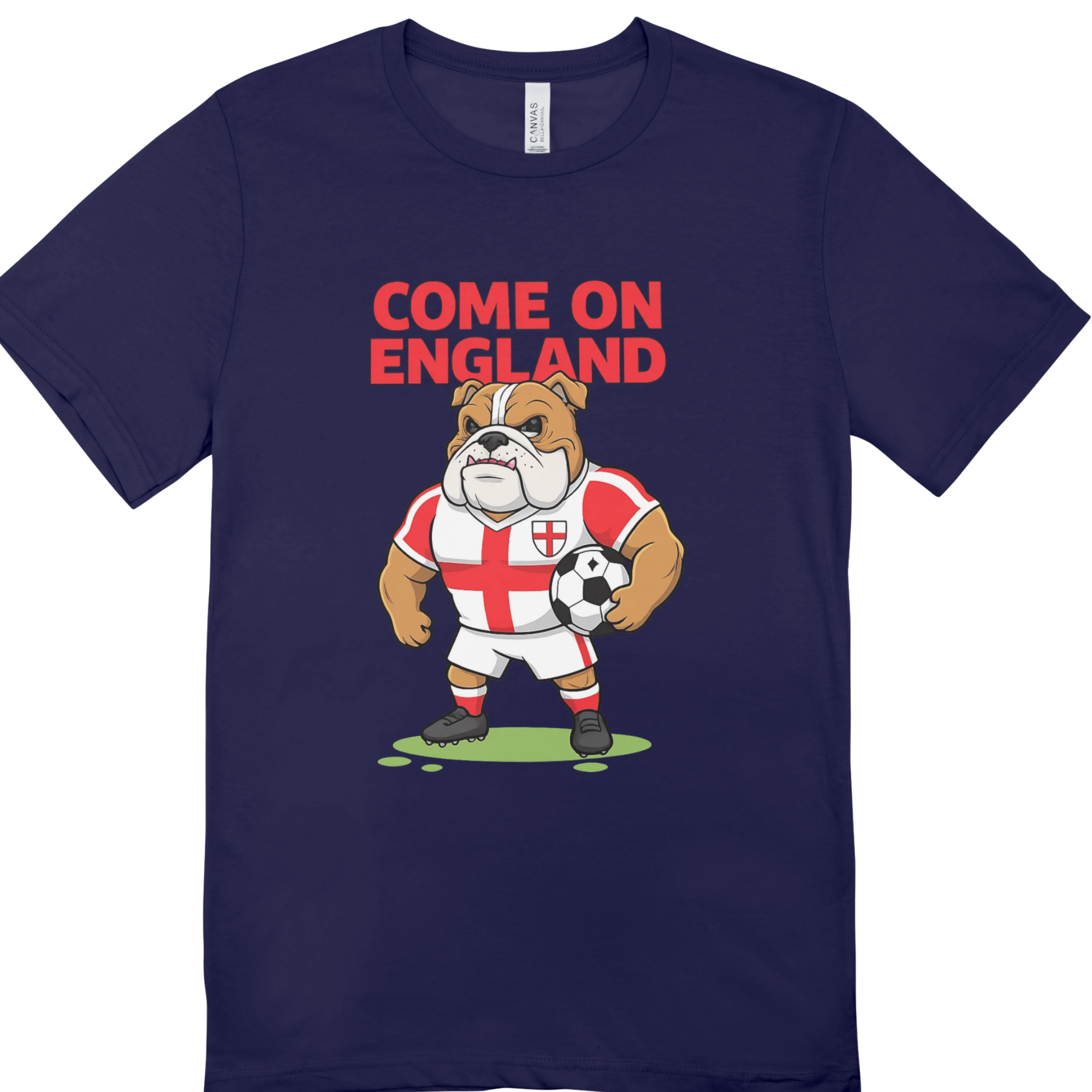 Come On England Bulldog Fan T-Shirt