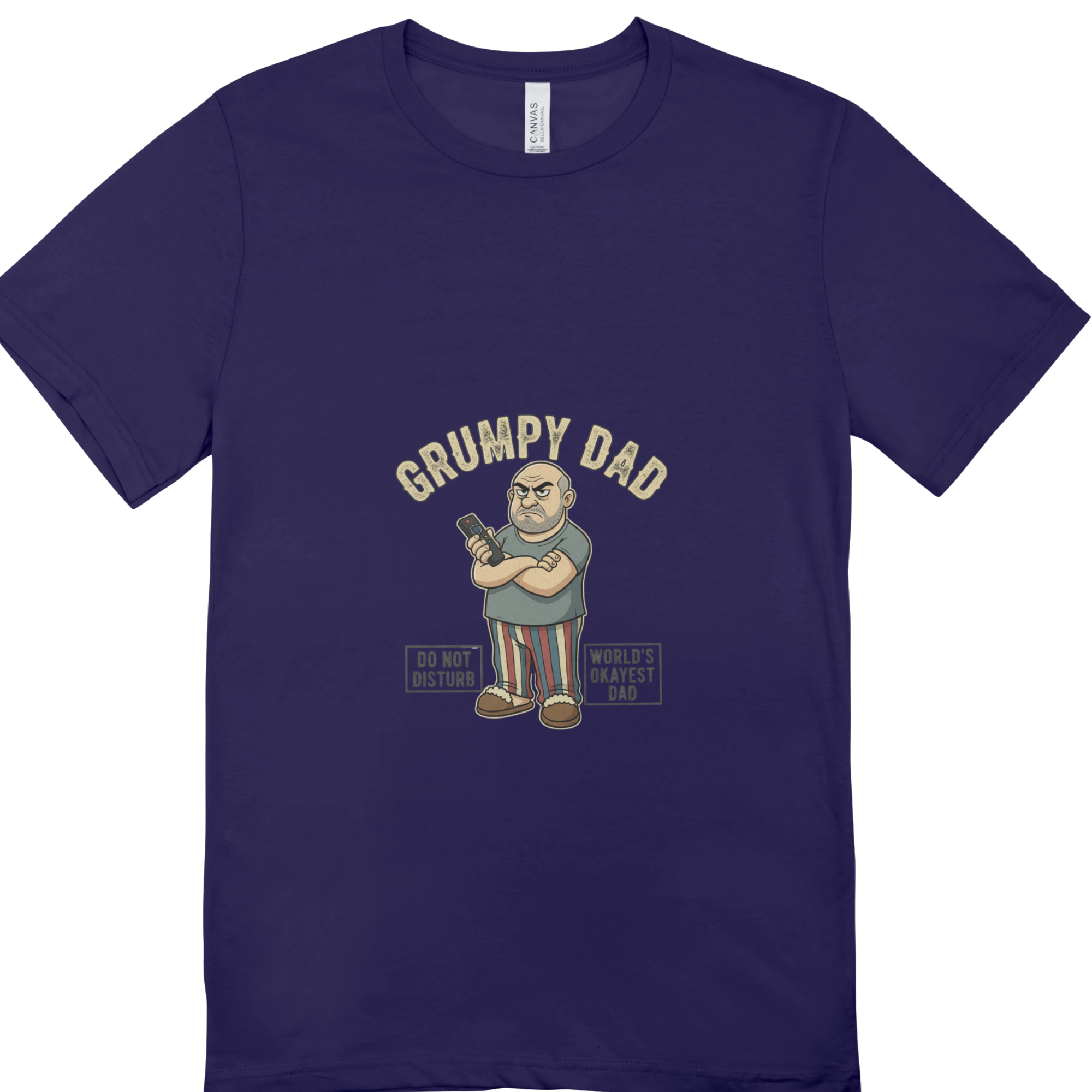 Grumpy Dad T-Shirt | Do Not Disturb | World's Okayest Dad