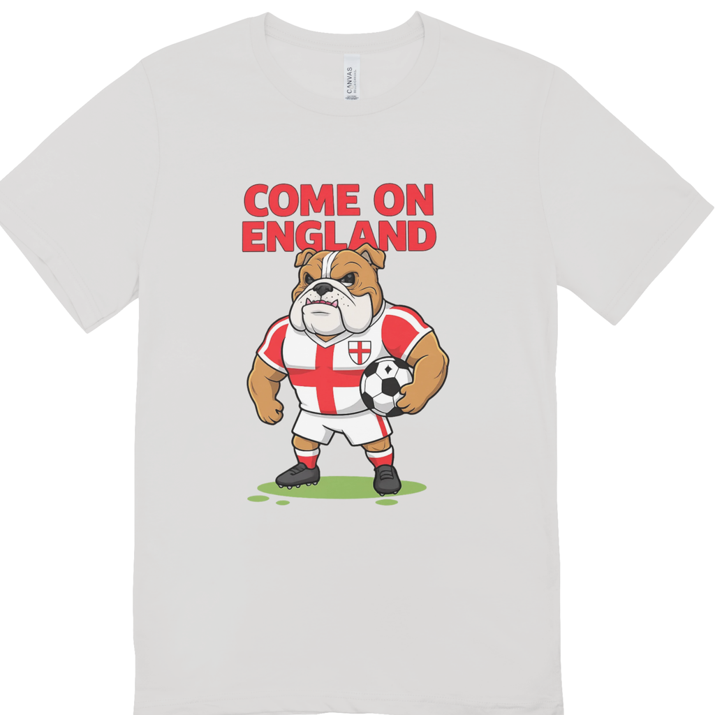Come On England Bulldog Fan T-Shirt