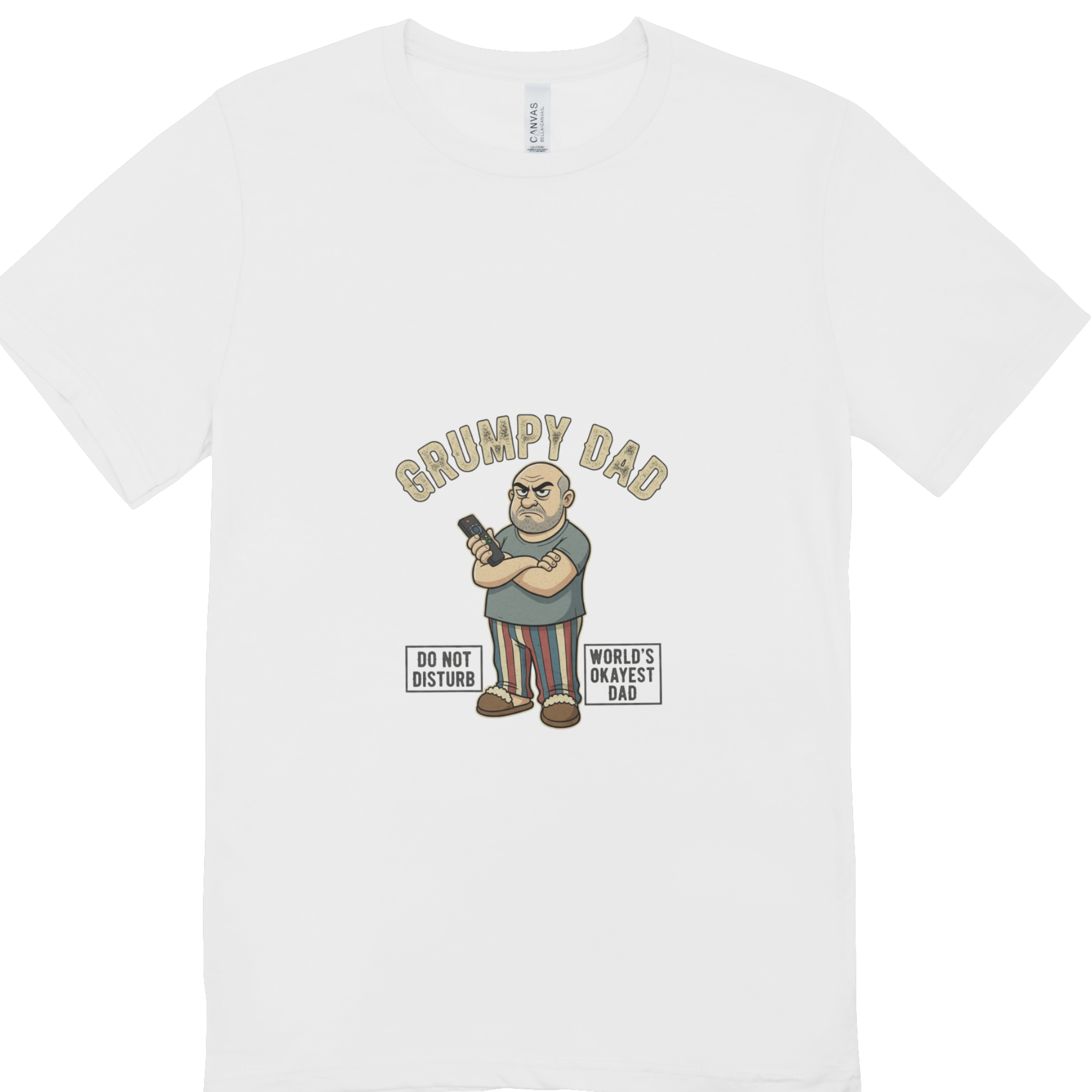 Grumpy Dad T-Shirt | Do Not Disturb | World's Okayest Dad
