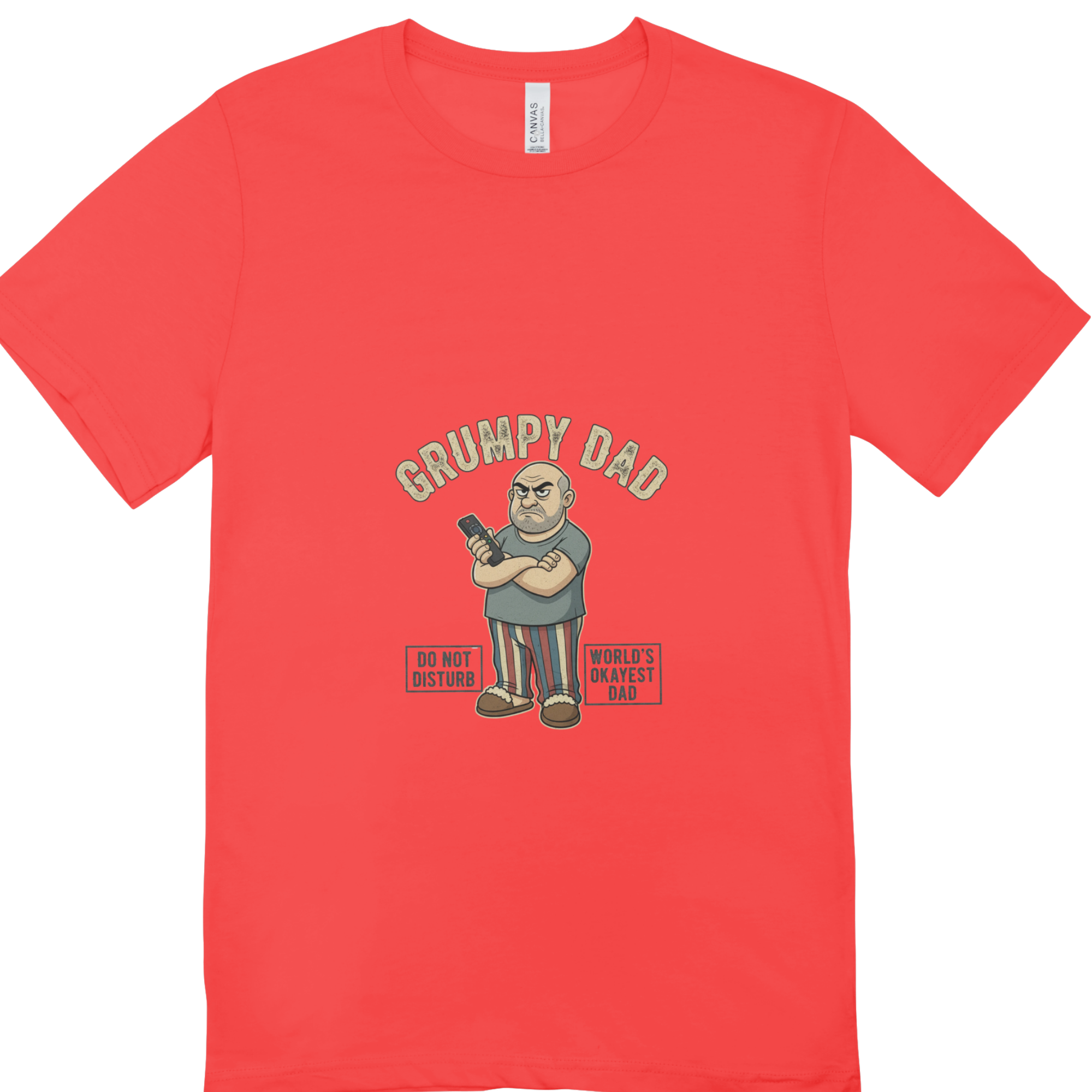 Grumpy Dad T-Shirt | Do Not Disturb | World's Okayest Dad