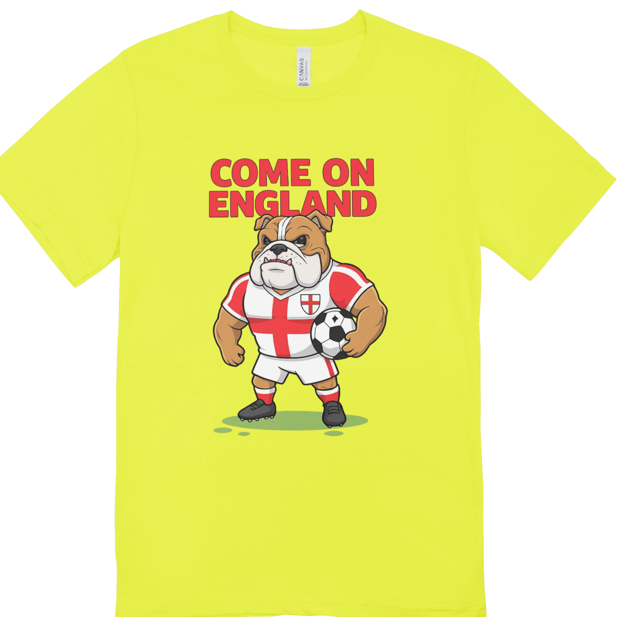 Come On England Bulldog Fan T-Shirt