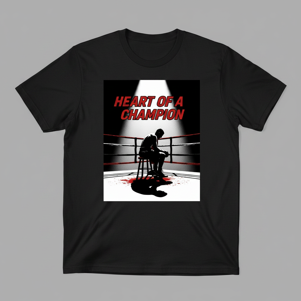 Heart of a Champion Boxing T-Shirt