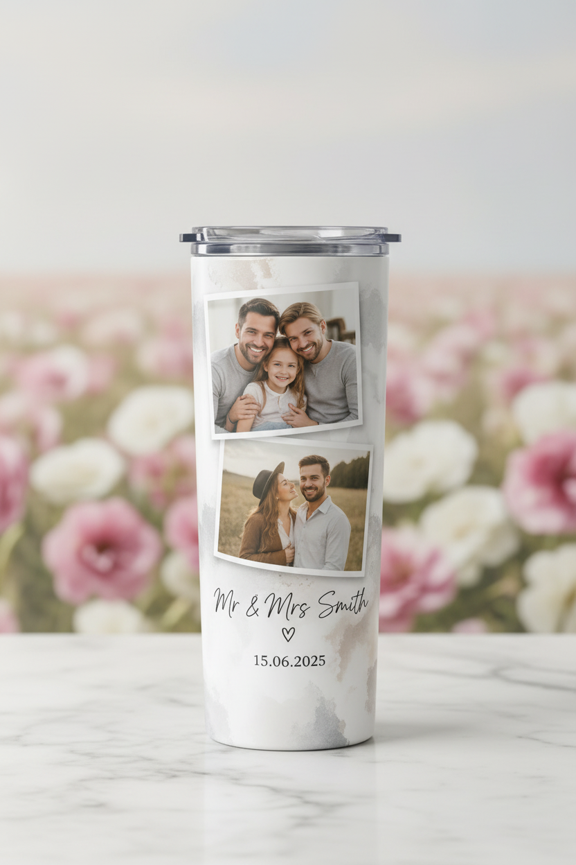 Couples Skinny Tumbler