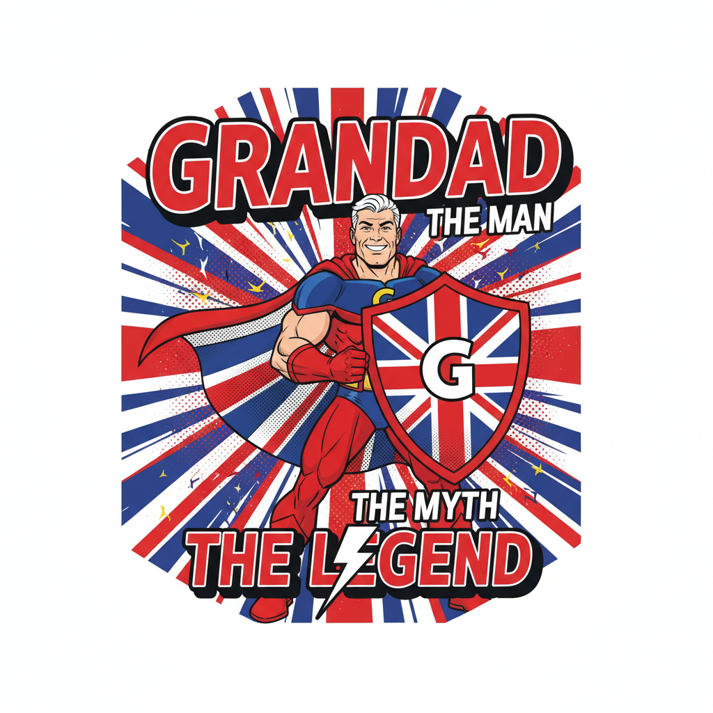 Grandad The Man The Myth The Legend T-Shirt