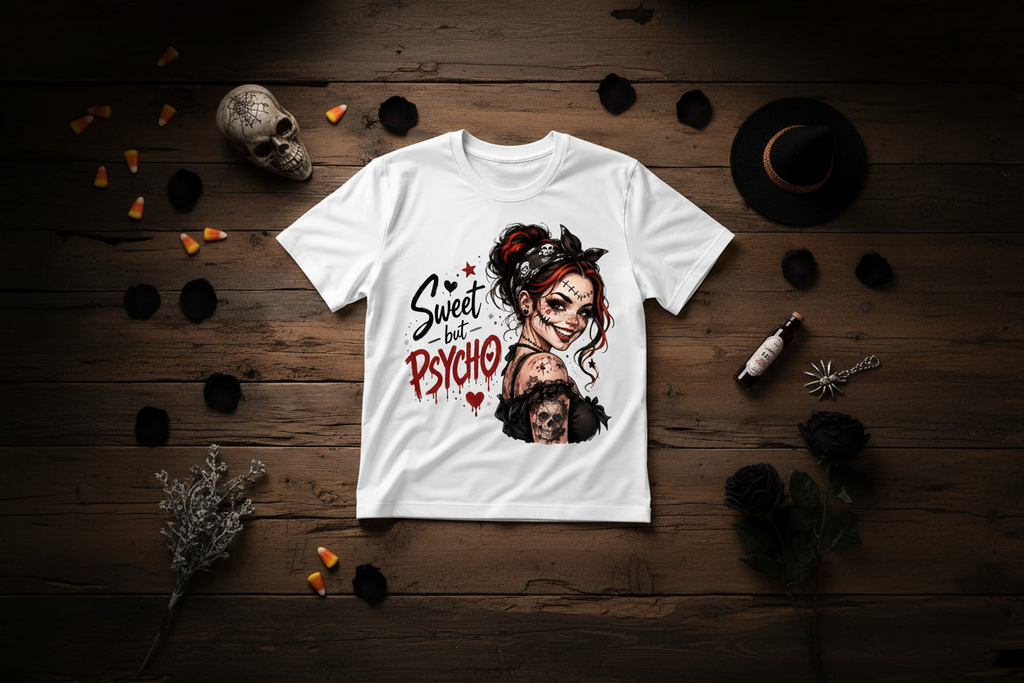 Sweet But Psycho Women's Gothic T-Shirt