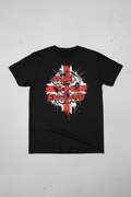 Come On England T-Shirt - Flat lay product shot