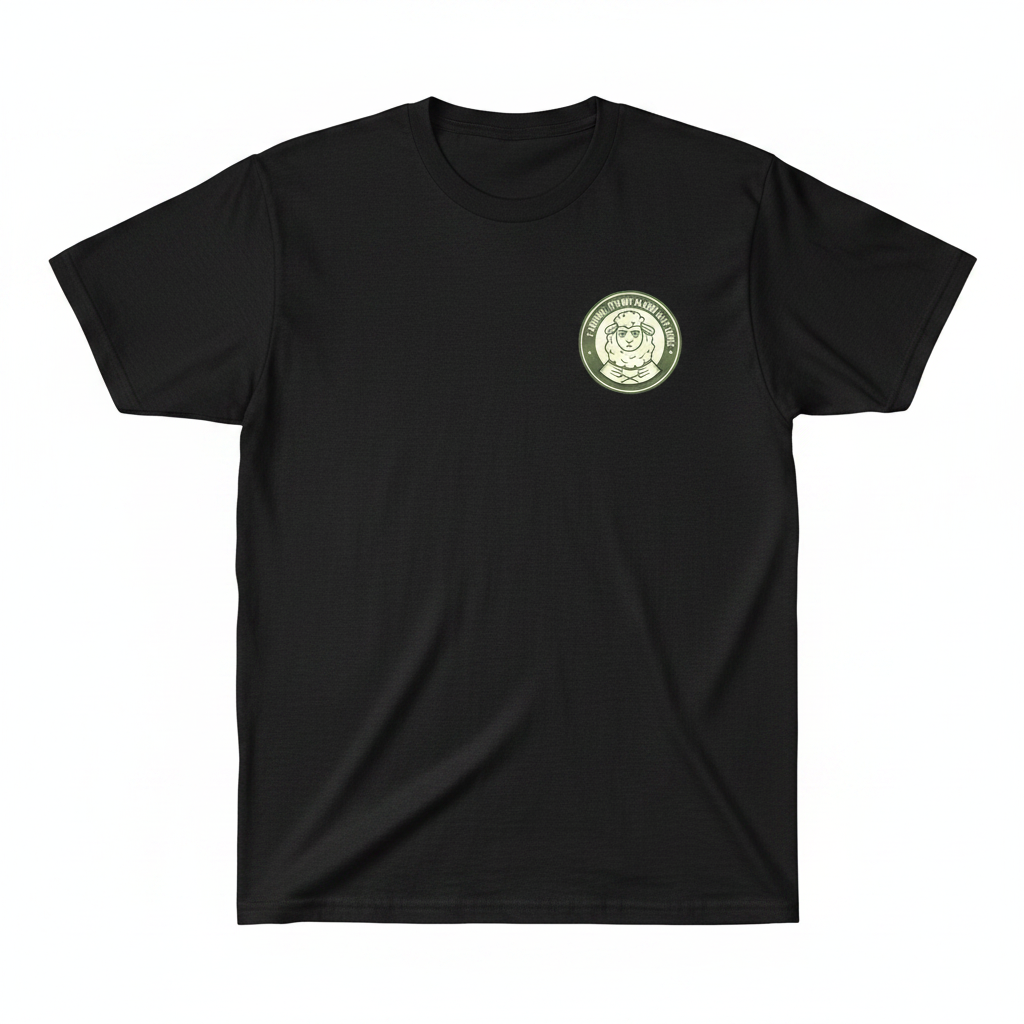 Farming It's Not As Easy As It Looks T-Shirt - Black flat lay
