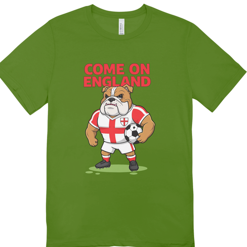 Come On England Bulldog Fan T-Shirt