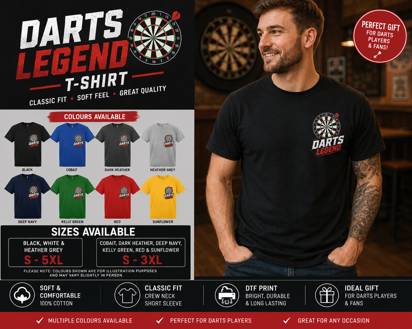 Darts Legend T-Shirt