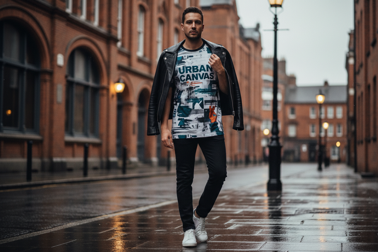 Premium Printed T-Shirt Lifestyle