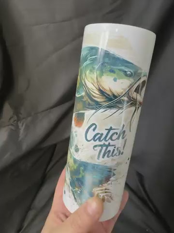 Fishing Catch This Stainless Steel Tumbler