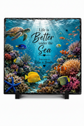 Life is Better under the Sea Slate Plaque | Ocean Themed Gift
