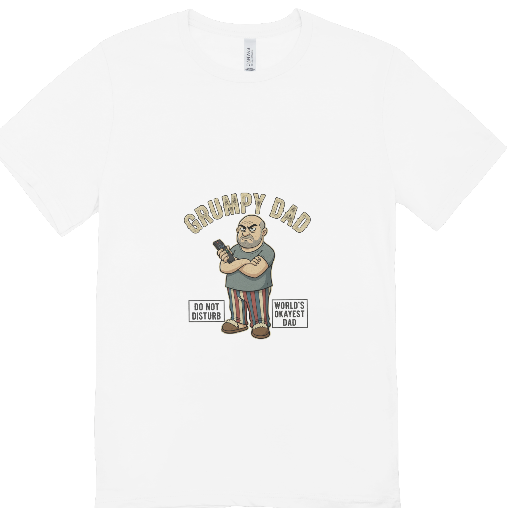 Grumpy Dad T-Shirt | Do Not Disturb | World's Okayest Dad