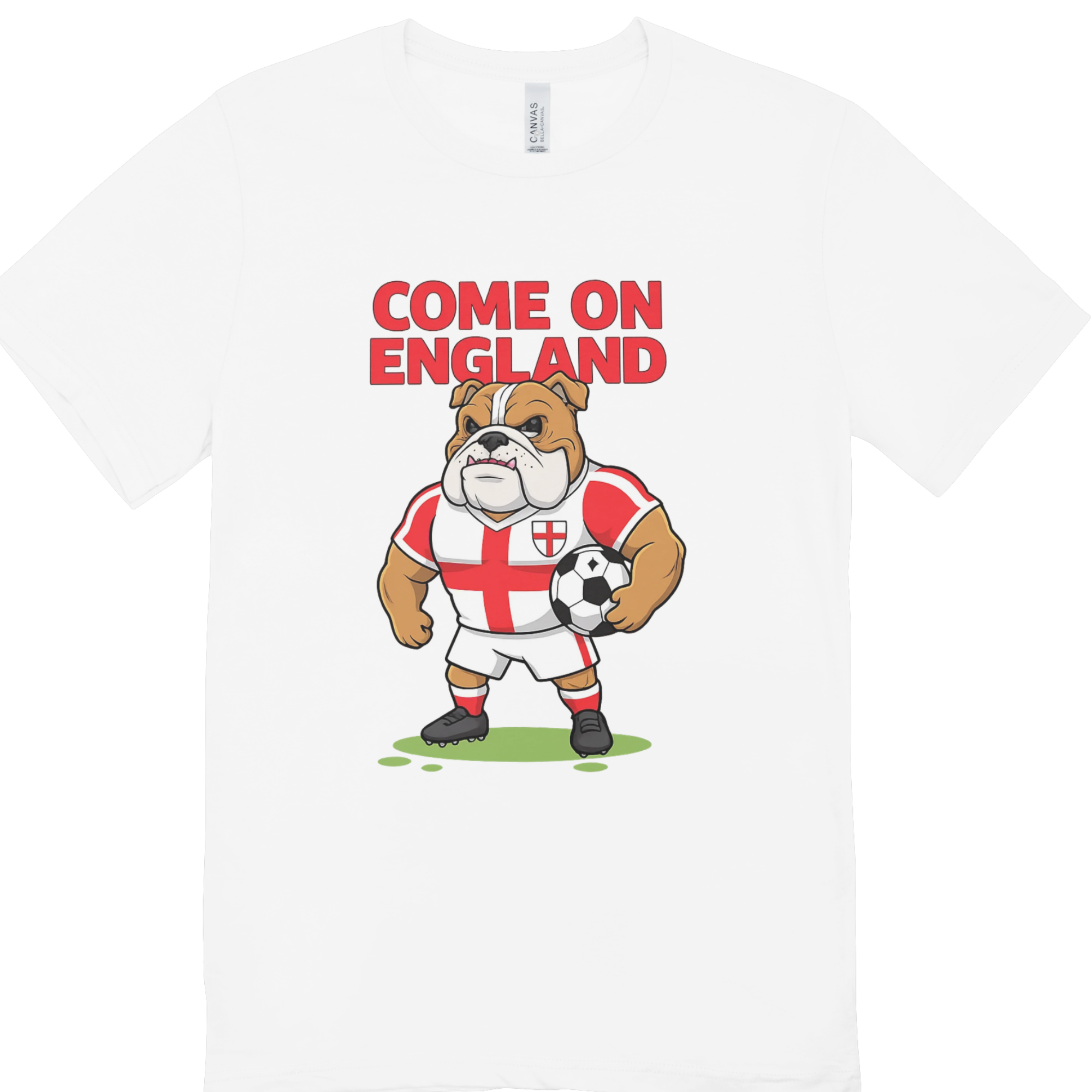Come On England Bulldog Fan T-Shirt